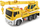 Kamion vinç lodër Artyk City Truck, 27cm, me drita dhe zëra, i verdhë