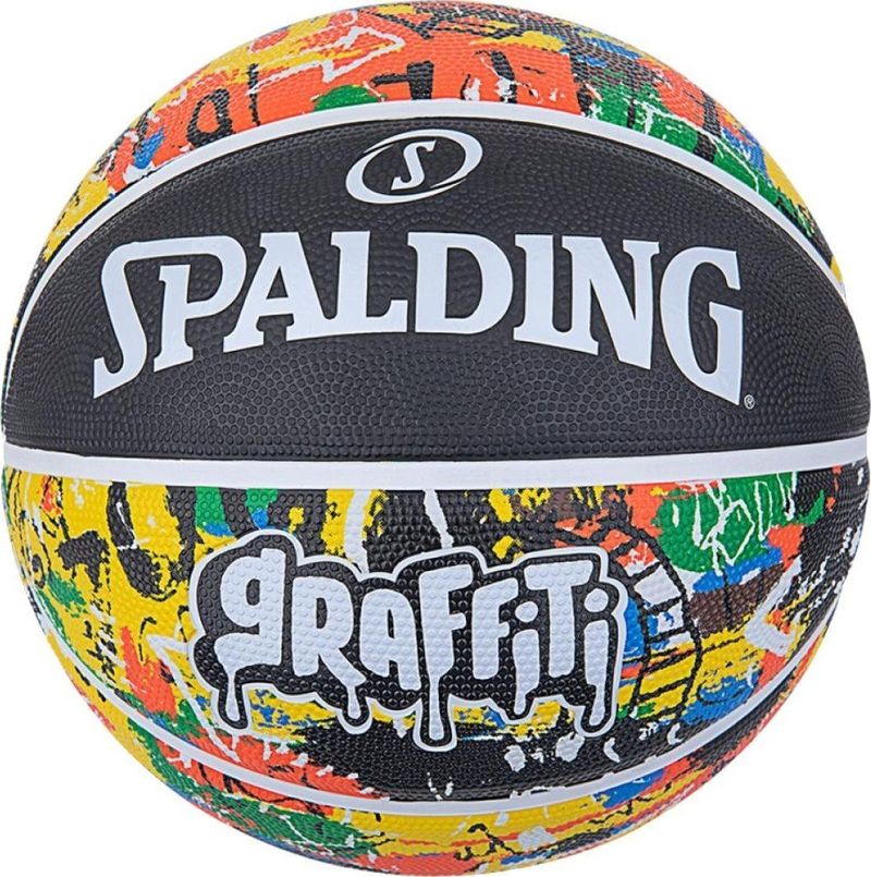 Top basketbolli Spalding Graffiti Ball 84372Z, për jashtë, shumëngjyrësh