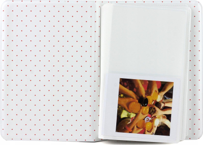 Album foto LoveInstant për Fujifilm Instax Square, 64 foto, rozë