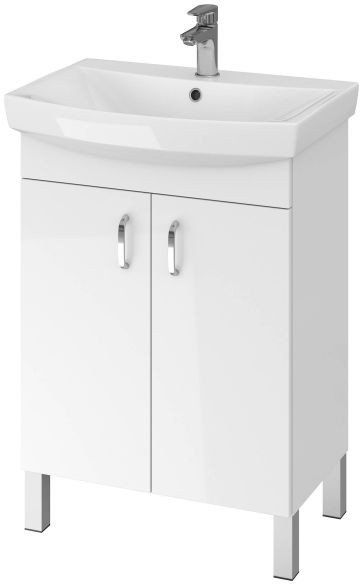Set lavamani me dollap Cersanit A22 Claso Carina 60, 60 cm, i bardhë