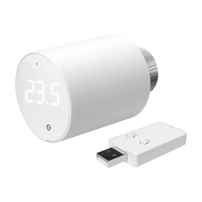 Valvul termostatike inteligjente Shelly BLU TRV, Bluetooth BLE, Wi-Fi, e bardhë