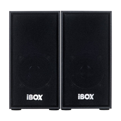 Bokse kompjuterike iBOX SP1, 2.0, me kabllo 3.5mm, të zeza