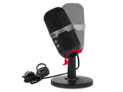 Mikrofon studio Blow 85-054, me qëndrim LED, RGB