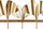 Varelek muri metalik Coat Rack, 5 hoka, 49.5 cm, ari