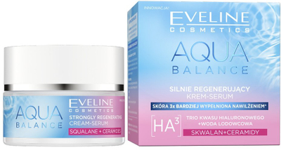 Krem fytyre Eveline Aqua Balance, rigjenerues, 50ml