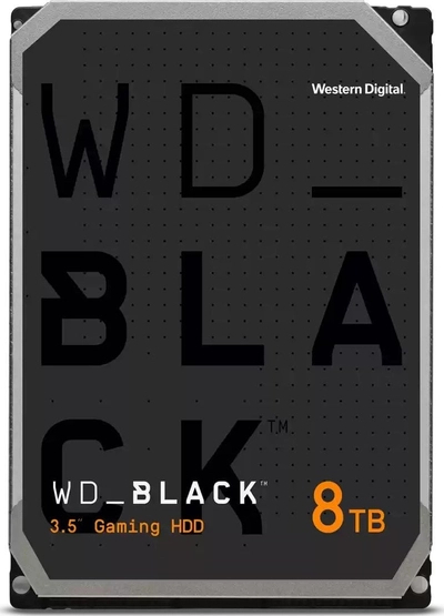 Disk HDD WD Black Gaming, 8TB, 3.5" SATA III (WD8002FZBX)