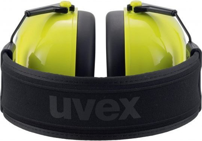 Тапи за уши Увекс K20 Hi Viz 2630021, преклоплива лента за глава, 33 dB, флуоресцентна боја
