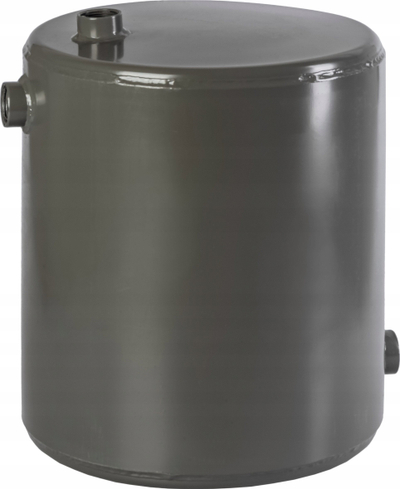 Enë kolektuese ngrohje Kaps, 50L, horizontale, e kuqe