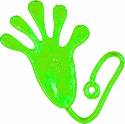 Lodër Sticky Hand Elastic Slime, jeshile