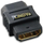 Përshtatës Lindy HDMI-HDMI, i zi