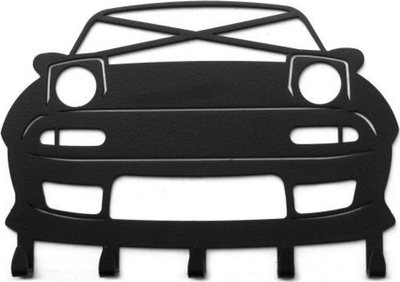 Varëse çelsash Mazda MX-5 Extra Drift, dekor murit, 21 x 15 cm, e zezë