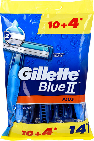 Brisk rroje për meshkuj Gillette BlueII Plus, 14 copë