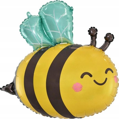 Balon zbukurimi me foli PartyDeco Zebra, 58x73 cm, shumëngjyrësh