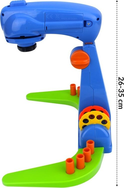 Играчка проектор за цртање INNI Draw, 32 слајда, за деца 3+, сина
