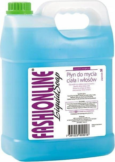 Sapun i lëngshëm Fashion Line, aromë e freskët detare, 5 l