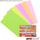 Letër e ngjyrosur Penword Office Color, A4, 5x100 fletë, ngjyra fluo miks