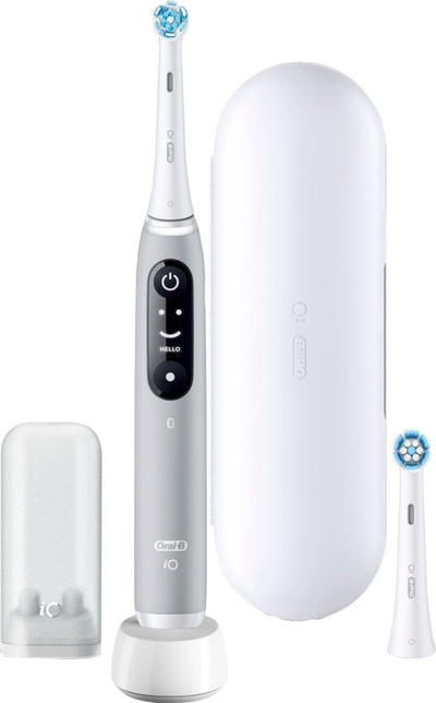 Furçë dhëmbësh elektrike Oral-B iO Series 6, magnetike, me ekran OLED, gri