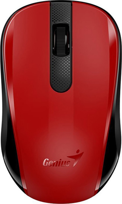 Maus Genius NX-8008S, 1200DPI, wireless USB, i kuq