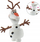 Set figurash Bullyland Disney Frozen, Elsa Anna dhe Olaf, plastikë, shumëngjyrëshe