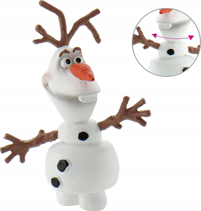 Set figurash Bullyland Disney Frozen, Elsa Anna dhe Olaf, plastikë, shumëngjyrëshe
