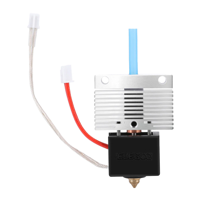 Kokë hotend 3D Printer Elegoo Neptune 4, gryka 0.4mm, deri 300°C, argjendtë