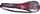 Set badminton Norimpex Gravity 1007656, 2 raketa, me çantë, i kuq