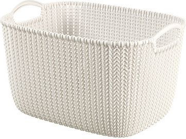 Пластична корпа Curver Knit, 19L, бела
