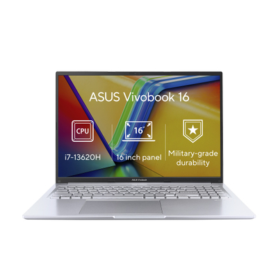 ASUS Vivobook 16 (X1605), 16\", FHD, Intel Core i7-13620H, 32GB RAM, 1TB SSD, ngjyrë argjend