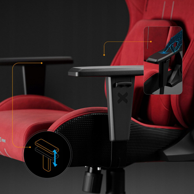 Karrige gaming Diablo Chairs X.One Prime Bloody Mary, madhësi normale, e kuqe