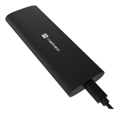Kuti eksterne për SSD M.2 NVMe Natec RHINO, USB 3.1 Gen 2, e zezë