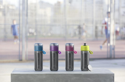 Shishe me filtër Brita fill & go Active, 600ml, e gjelbërt