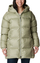 Pallto Columbia Puffect Mid Hooded Jacket W 1864791348, e gjatë, jeshile