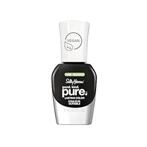 Llak thonjsh Sally Hansen Good Kind Pure Geode to Joy, 0.33 fl oz, vegane, Black Stone