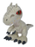 Lodër pelushi Jurassic World Chunky Indominus Rex, 25 cm, e bardhë