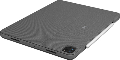 Këllëf tastierë Logitech Combo Touch për iPad Pro 13" dhe 11", me trackpad, Oxford Grey