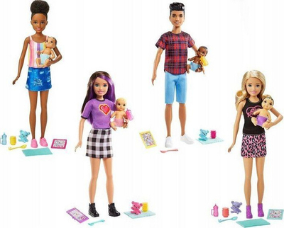 Set kukulla + aksesor Mattel Skipper: Sitters Club