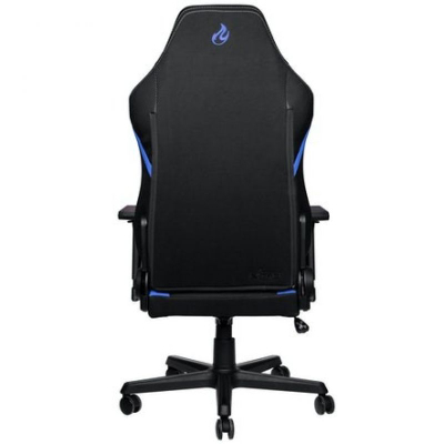 Karrige gaming Nitro Concepts X1000, ergonomike, me jastëk për kokën dhe mesit, e zezë blu