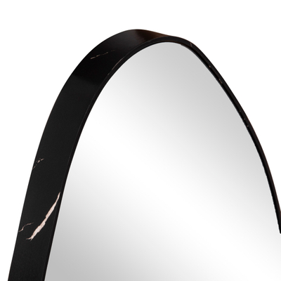 Pasqyrë muri Drop 50x80Hcm (HM4488.01), zezë