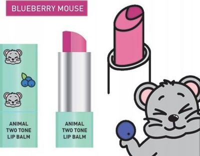 Balsam buzësh Skin79 Animal Two-tone, i kuq