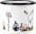 Filxhan esmalti Muurla Hugging Moomins and Little My, 250ml, me figura, i bardhë
