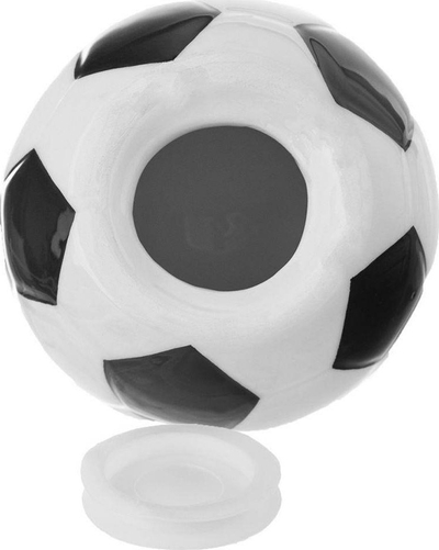 Kase kursimi si top futbolli, dekor, me shumë ngjyra