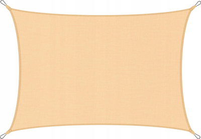 Tendë hijëzuese HobbyGarden katrore, 4.5x6m, Ekolen Oxford, bezhë
