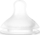 Цуцла Suavinex Physiological Teat S Flow, силикон, 2 парчиња, транспарентна
