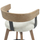 Stol rrotullues Lani 52,5x50,5x88Hcm (HM9988.01)