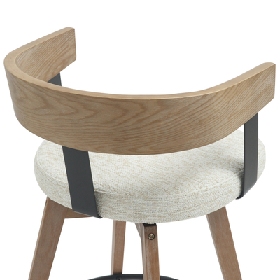 Stol rrotullues Lani 52,5x50,5x88Hcm (HM9988.01)