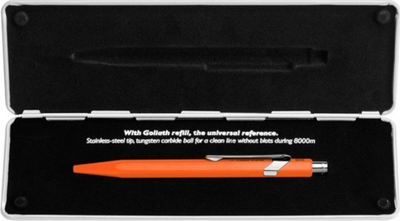 Stilolaps Caran d'Arche 849 Pop Line Fluo, M, i portokalltë 