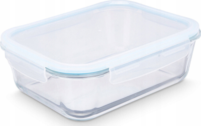 Kuti dreke Vivalto Borosilicate, qelq borosilikat, kapak silikoni, transparente