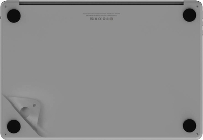 Set mbrojtës JCPal MacGuard 2in1 për MacBook Air 13" M2, film mbrojtës, Space Grey