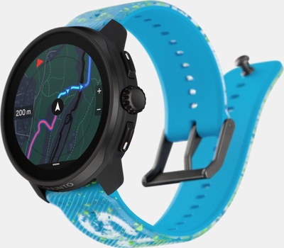 Паметен спортски часовник Suunto Race S SS051015000, AMOLED, мултиспорт, црн