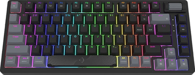 Tastierë gaming Aqirys Drtov, mekanike 75%, USB C, HaiMu Pink